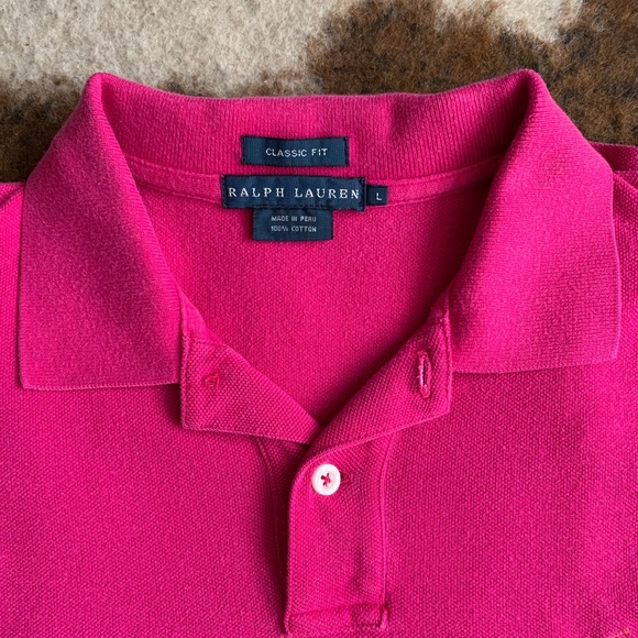 POLO Ralph Lauren Classic Fit - Fuchsia - Picture 2 of 8